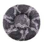 Plush Round Pet Bed – Soft Warm Nest for Large and Medium Dogs or Cats