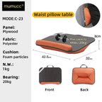 Ergonomic Waist Support Cushion – Lumbar Backrest for Office Computer Chair