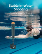 Extendable Buoyancy Selfie Stick – Floating Tripod for GoPro and DJI Action Cameras