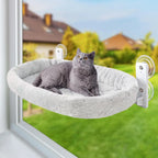 Cat Window Hammock – Suction Cup Sunbathing Seat for Indoor Cat Relaxation