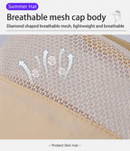 Kids Sunshade Fishing Hat – Breathable Wide Brim Shawl for Outdoor Summer