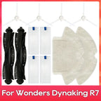 Vacuum Replacement Parts Kit – Main Side Brush Filter Mop for Robotic Vacuums