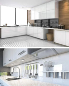 Self-Adhesive High Gloss PVC Wallpaper – Waterproof Film for Furniture Decor