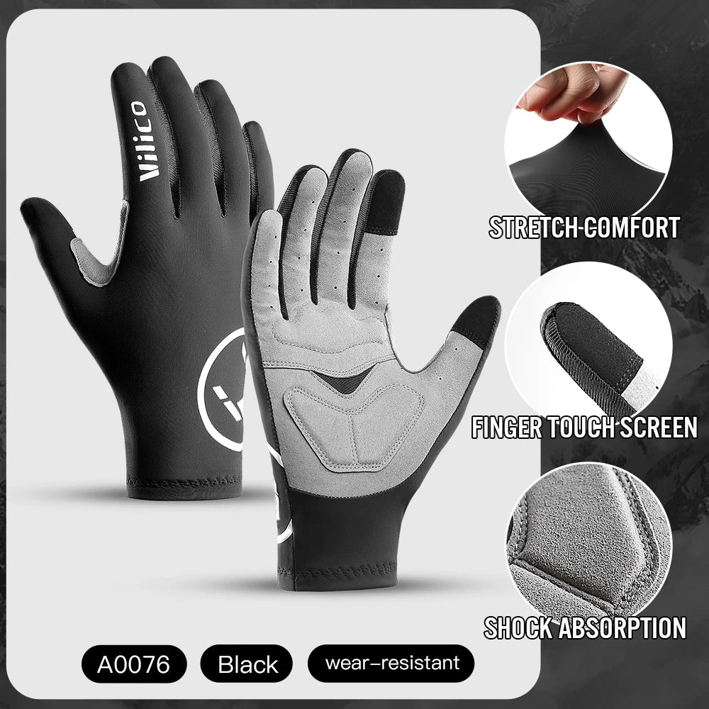 Half Finger Cycling Gloves – Anti-Slip Breathable Mittens for Road MTB Racing