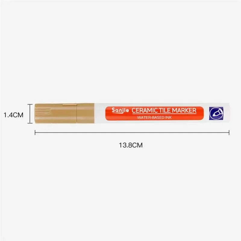 Waterproof Grout Repair Marker – White Tile Seam Paint for Bathroom Restoration