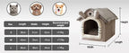 Soft Pet Bed House – Washable Enclosed Kennel for Indoor Dogs and Cats
