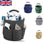 17L Folding Storage Tote – Large Collapsible Basket for Outdoor Cleaning