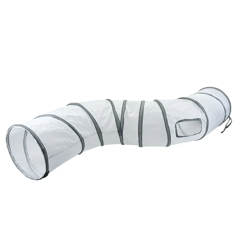 Foldable Pet Tunnel – Interactive Cat Toy for Indoor Training and Play