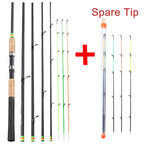 Carbon Fiber Feeder Fishing Rod – 3M Cork Handle Pole for Carp Angling