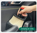 Soft Bristle Cleaning Brush – Dust Removal Tool for Car Interior Detailing