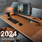 Large PU Suede Desk Mat – Waterproof Non-slip Pad for Gaming Setup