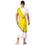 Ancient Greek Toga – Men’s Roman Robe for Halloween Cosplay Costume