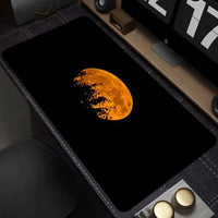 Large Starlit Sky Desk Mat – Anti-slip Rubber Pad for Gaming and Office