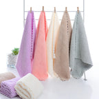 Coral Fleece Microfiber Towels – Thickened Soft Absorbent Cloth for Home Bath