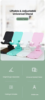 Adjustable Desktop Phone Stand – Ergonomic Mobile Holder for Office Desks