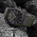 XINEW Nylon Band Quartz Watch – Military Casual Wristwatch for Men