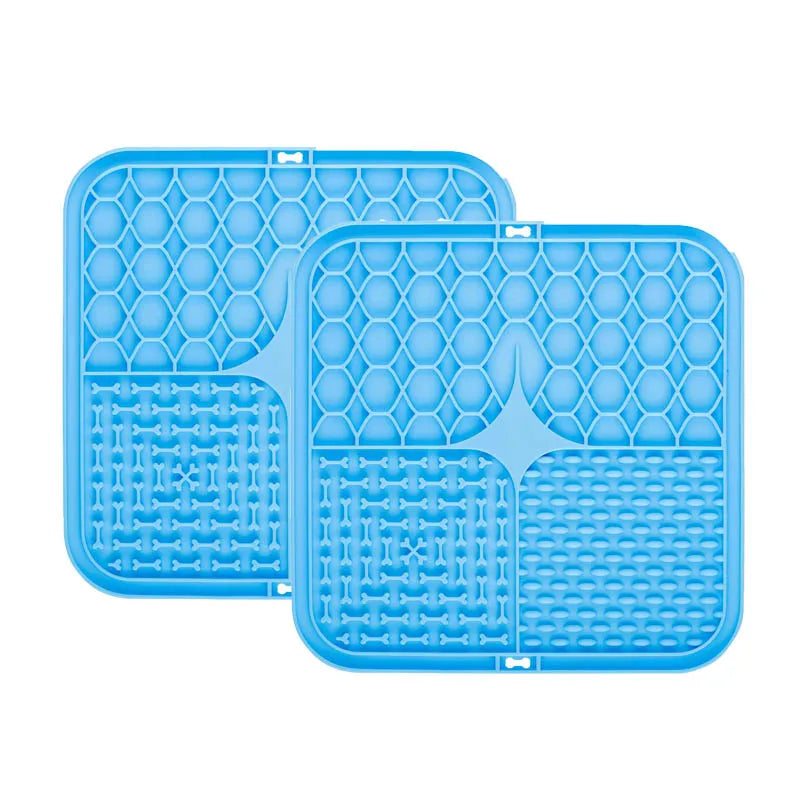 Slow Feeder Licking Mat – Anti-Choking Textured Pad for Dog and Cat Anxiety