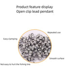 Round Lead Fishing Sinkers – Assorted Weight Kit for Freshwater Angling