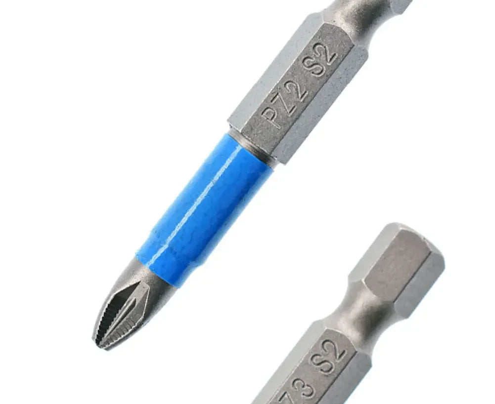 Magnetic Screwdriver Bit Set – Anti Slip 1/4 Inch Hex Shank for Power Tools