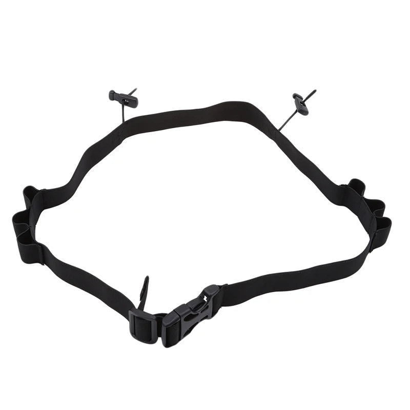 Running Bib Belt – Adjustable Race Number Holder for Triathlon Marathon