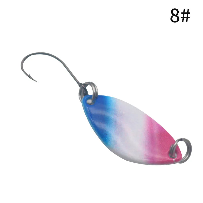 Colorful Spoon Fishing Lures – Lightweight Metal Baits for Trout and Bass