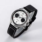 Sugess 1963 Mechanical Chronograph Watch – Sapphire Pilot Style for Men