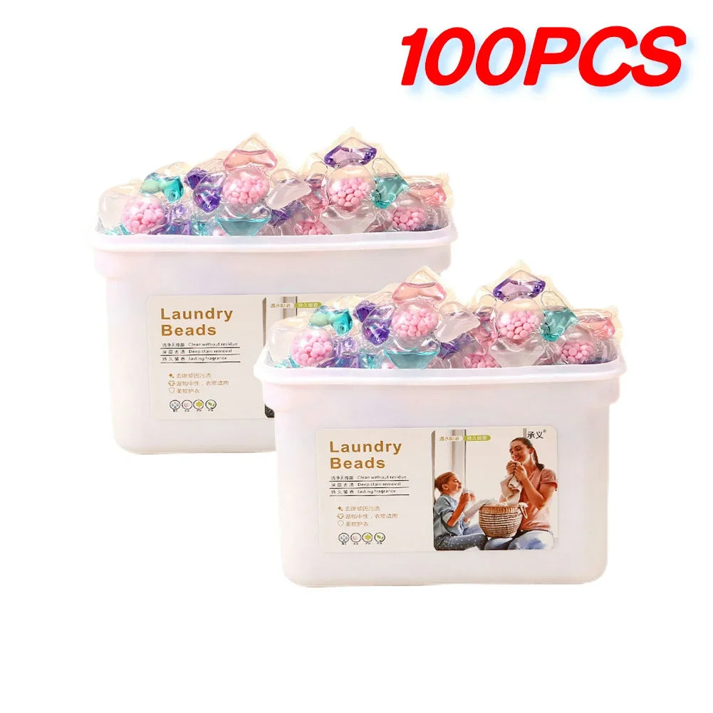 Multi-purpose Detergent Capsules – Concentrated Liquid Pods for Laundry Cleaning