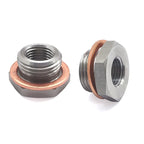 Oxygen Sensor Adapter – M18x1.5 to M12x1.25 Stainless Steel for Car Exhaust