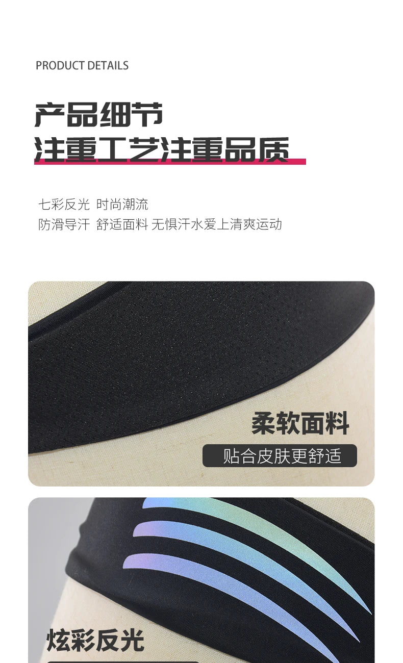 Stretchy Sports Sweatband – Moisture Wicking Headband for Gym and Fitness
