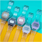 Transparent Digital Sport Wristwatch – Unisex Timepiece for Kids and Adults