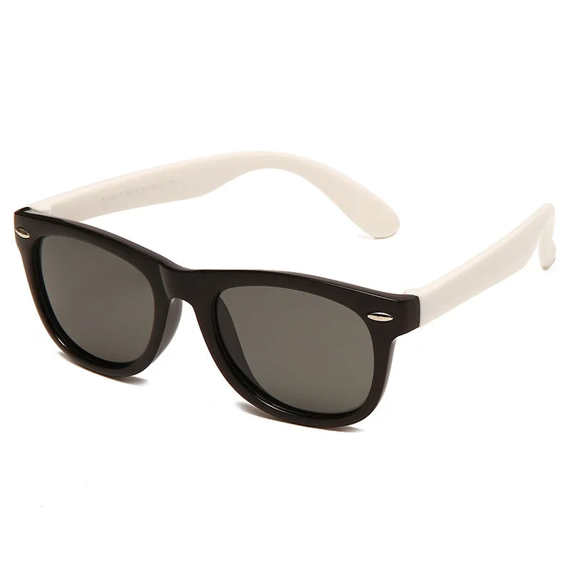 Silicone Kids Sunglasses – UV400 TR90 Goggles for Outdoor UV Protection