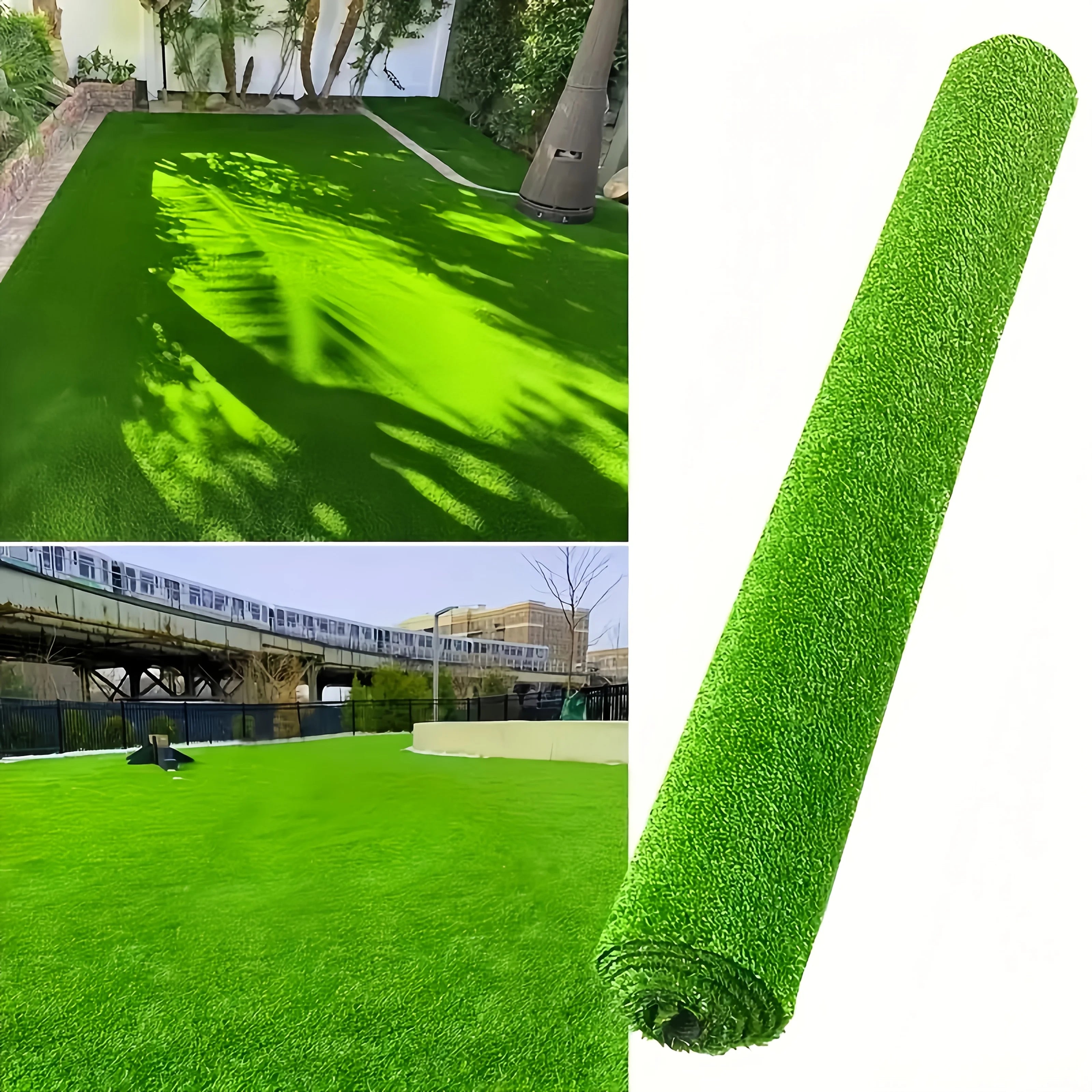 Artificial Grass Mat – Durable Synthetic Lawn for Gardens and Patios