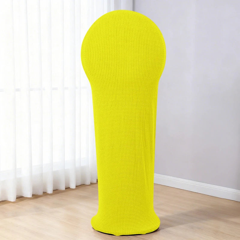 Jacquard Elastic Fan Cover – Full Coverage Dust Protector for Tower Fans