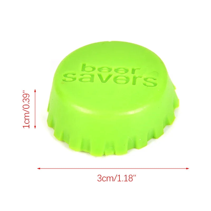 Silicone Beer Bottle Caps – Reusable Beverage Sealers for Home Brewing