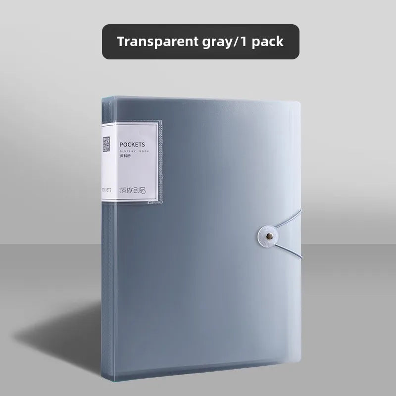 A4 Display Book – 100 Pocket Document Holder for Business Presentations