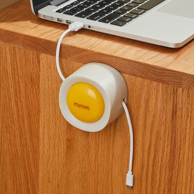 Desktop Cable Organizer – Adhesive No-Drill Management for Data Cables