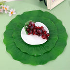 Artificial Banana Palm Leaves – Waterproof Tropical Table Decor for Luau Party