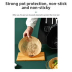 Square Air Fryer Parchment Liners – 23cm Non-stick Paper for Baking Cooking