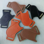 PU Leather Folding Knife Sheath – Anti-Scratch Belt Holder for Camping Tools