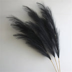 Artificial Pampas Grass – 39 Inch Faux Reed Stems for Boho Home Wedding Decor