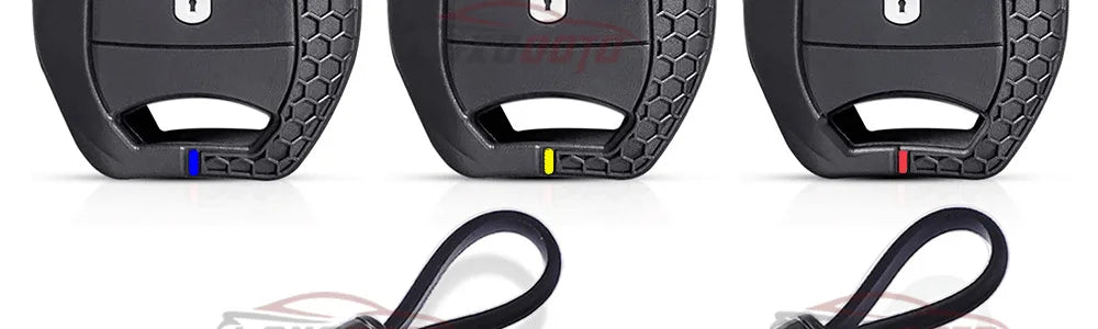 Silicone Car Key Fob Cover – Protective Remote Case for Peugeot and Citroen
