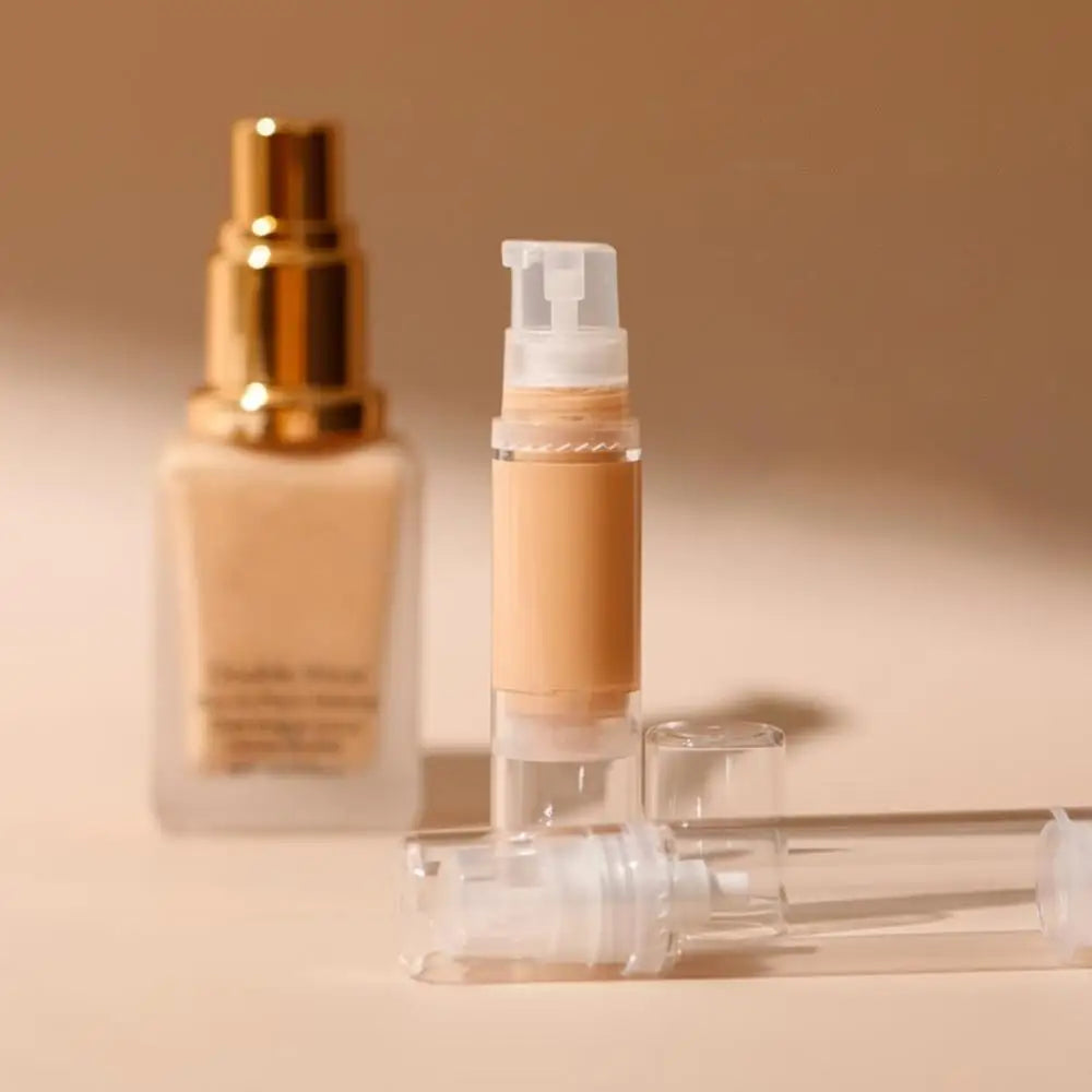 Vacuum Pump Bottle – Refillable Cosmetic Container for Travel Skincare