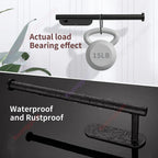 Adhesive Paper Towel Holder – Wall Mounted Rack for Kitchen and Bathroom