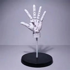 Articulated Wooden Hand Model – Posable Sketching Figurine for Artists