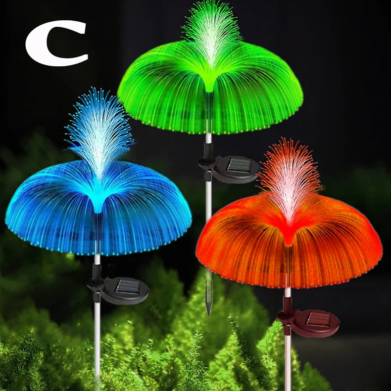 Solar Jellyfish Lights – Color Changing LED for Garden Pathway Decor