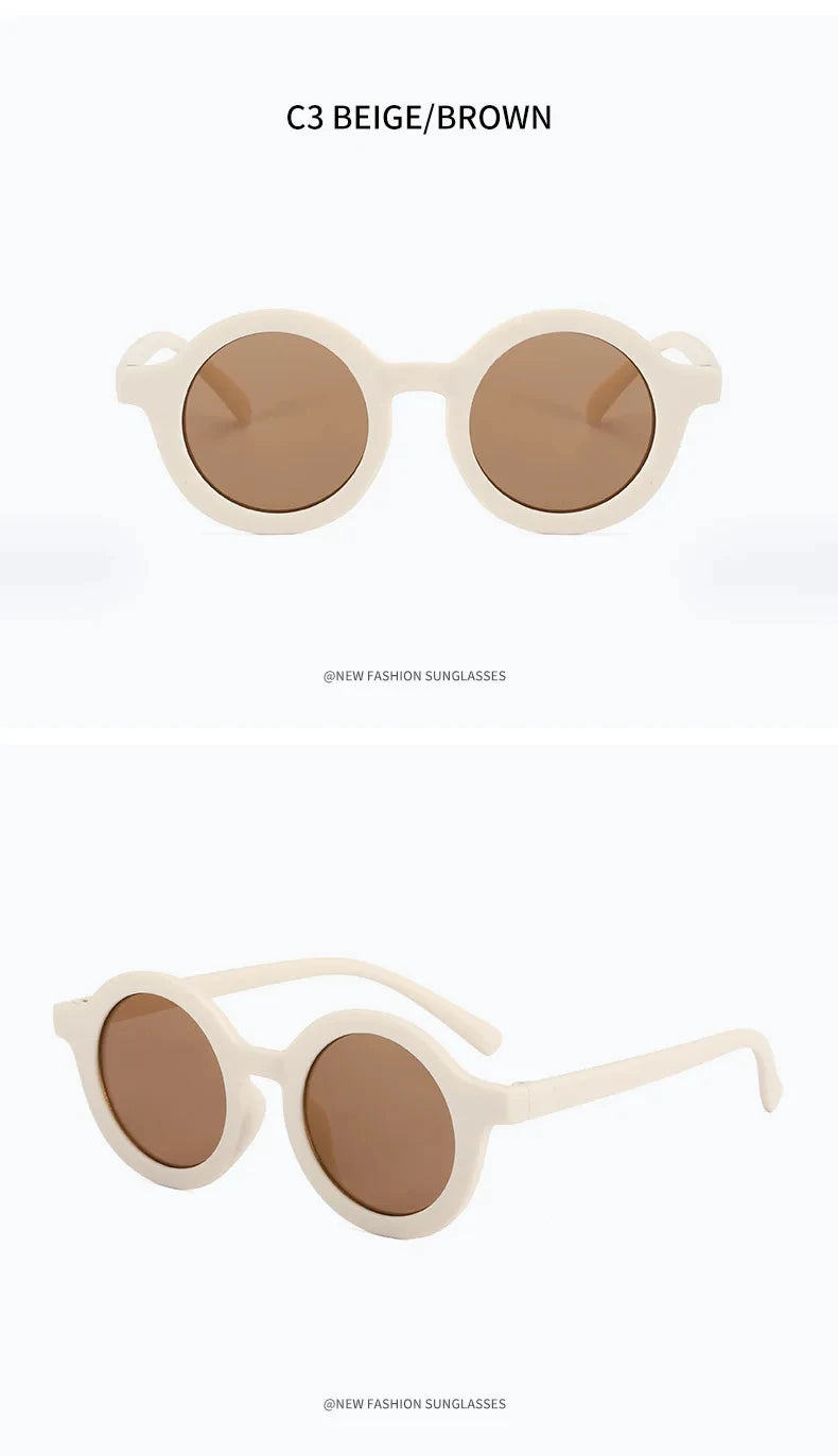 Childrens UV400 Plastic Sunglasses – Lightweight Protective Eyewear for Kids