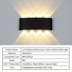 LED Wall Light – Waterproof High Brightness for Indoor Outdoor Decor