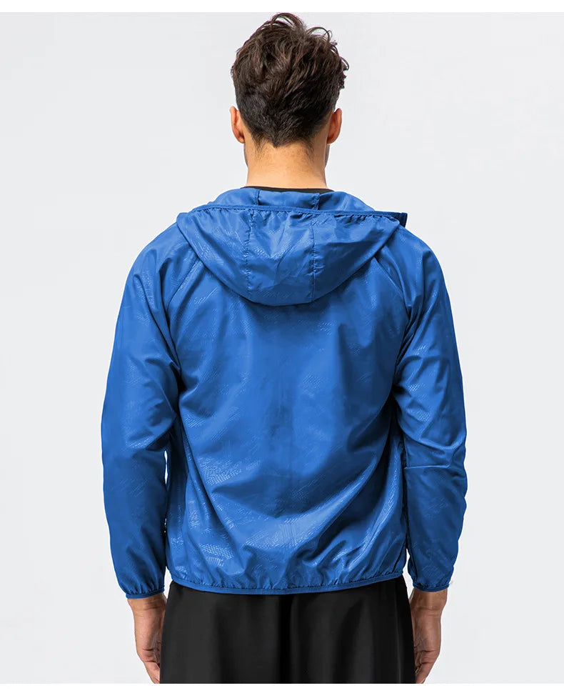 Waterproof Windbreaker Jacket – Sun Protection for Outdoor Hiking and Fishing