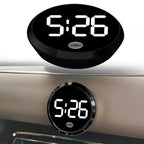 Luminous LED Car Clock – Touch Activated Digital Vehicle Dash Accessory