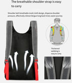 Folding Nylon Backpack – Lightweight Waterproof Bag for Camping and Hiking
